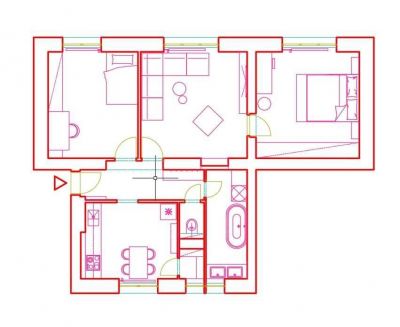 3 izbový byt, komplet rekonštrukcia, Martin - Centrum. - 8