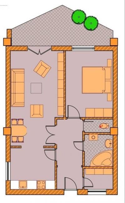 Veľký 2 - izbový byt s balkónom, Martin - Centrum. - 16