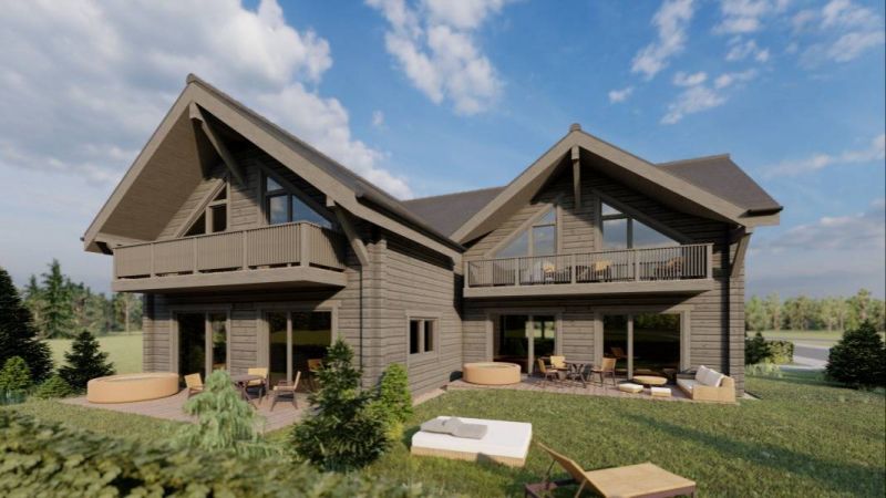 Apartmánový dom, Veľká Lomnica - 1