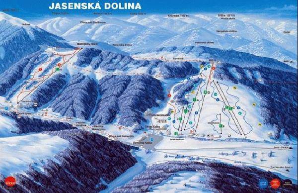 Chata v lyžiarskom stredisku Jasenská dolina. - 14