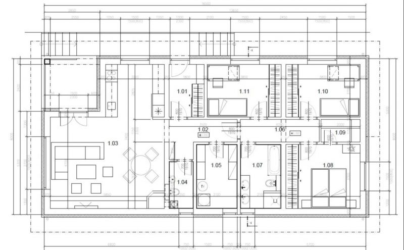 Rodinný dom - Bungalov, Košťany nad Turcom. - 4