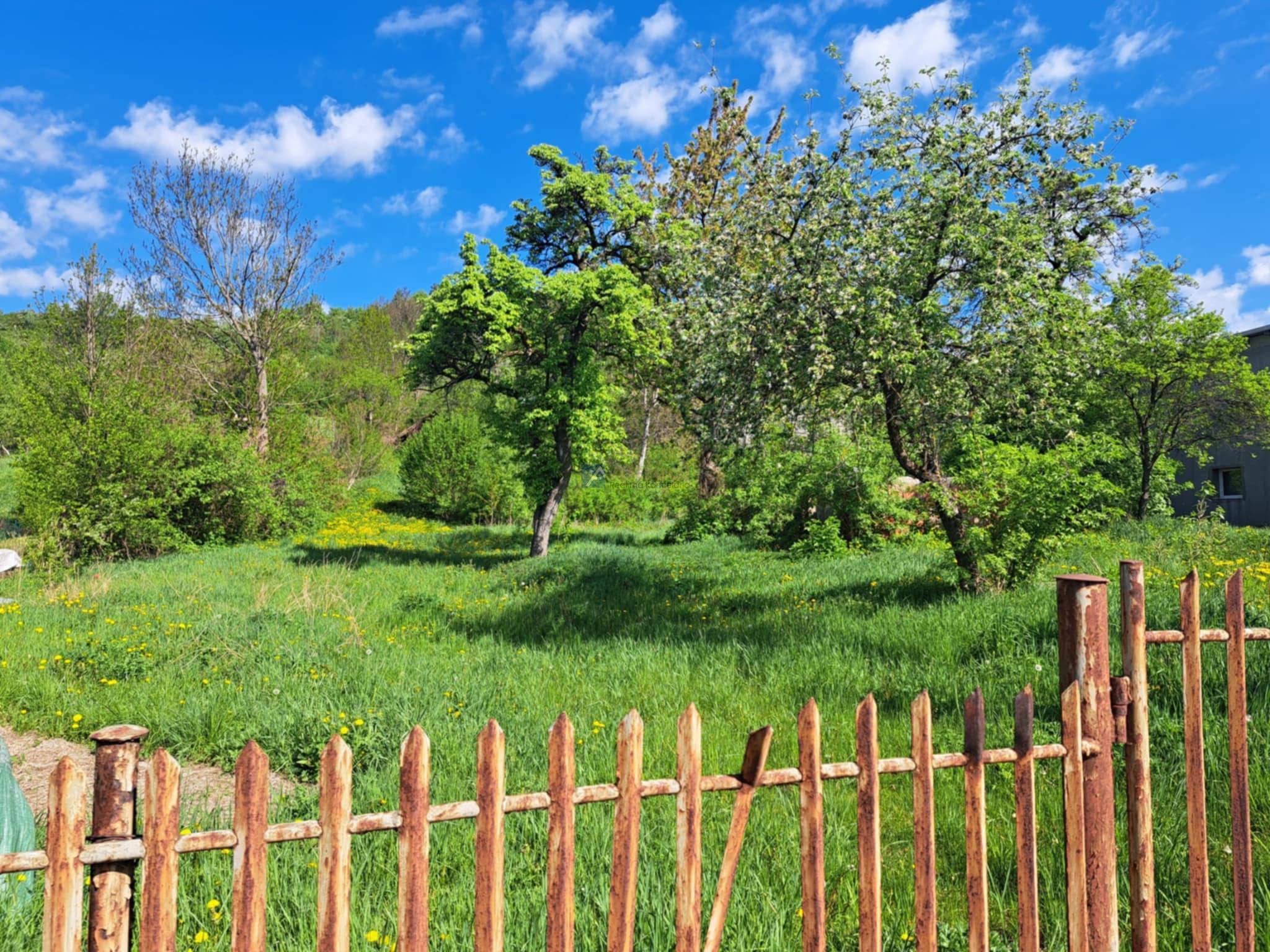 Stavebný pozemok, výmera 1.134 m2, Sklabiňa